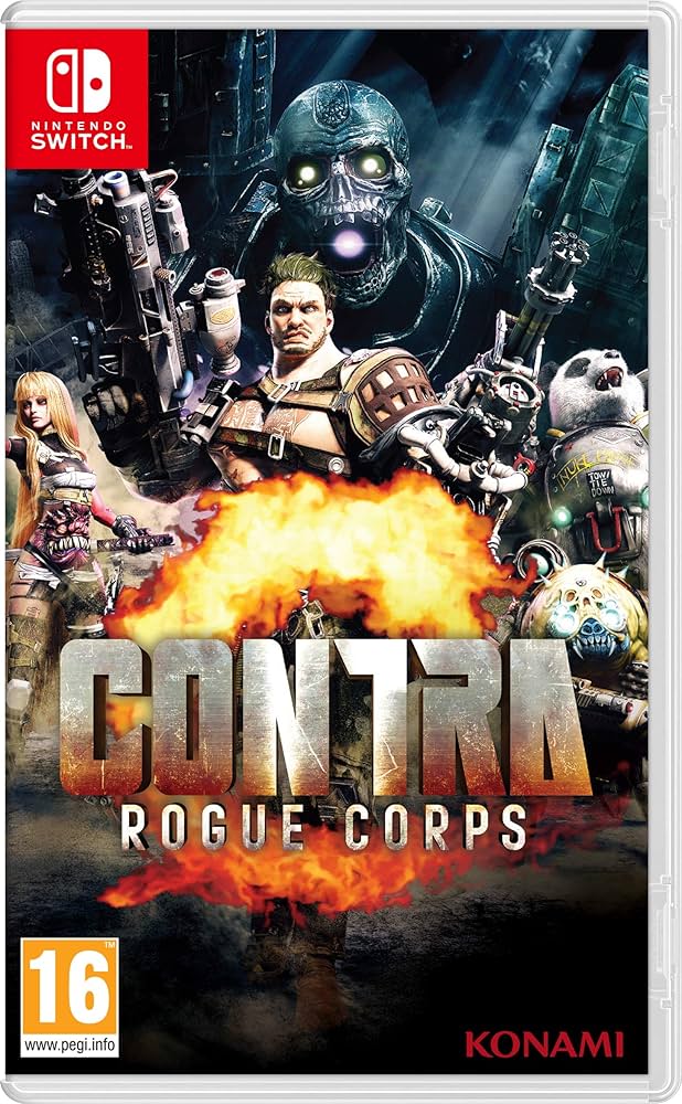 Amazon.com: Contra: Rogue Corps (Nintendo Switch) : Video Games